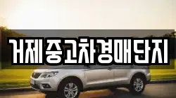 거제중고차경매단지