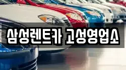 삼성렌트카 고성영업소