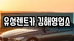 유성렌트카 김해영업소