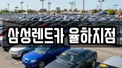 삼성렌트카 율하지점