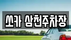 쏘카 삼천주차장
