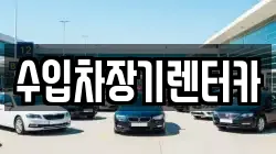 수입차장기렌터카