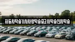 자동차탁송기사차량탁송중고차탁송신차탁송