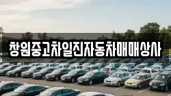 창원중고차일진자동차매매상사