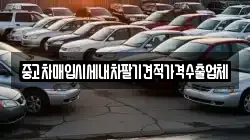 중고차매입시세내차팔기견적가격수출업체