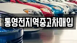 통영전지역중고차매입