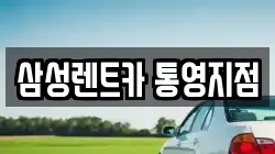 삼성렌트카 통영지점