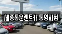 세종통운렌트카 통영지점