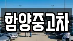 함양중고차