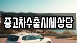 중고차수출시세상담