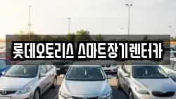 롯데오토리스 스마트장기렌터카