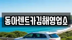 동아렌트카김해영업소