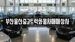 부산울산중고트럭화물차매매상사
