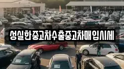 성실한중고차수출중고차매입시세