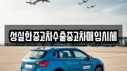 성실한중고차수출중고차매입시세