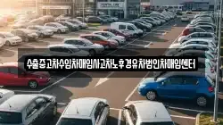 수출중고차수입차매입사고차노후경유차법인차매입센터