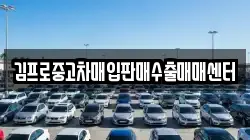 김프로중고차매입판매수출매매센터