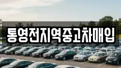통영전지역중고차매입