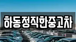 하동정직한중고차