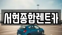 서현종합렌트카