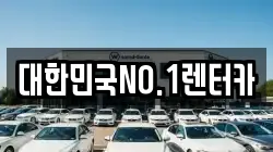 대한민국NO.1렌터카