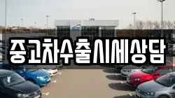 중고차수출시세상담
