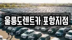 울릉도렌트카 포항지점