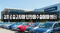 김프로중고차매입판매수출매매센터