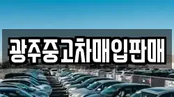 광주중고차매입판매