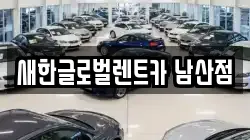 새한글로벌렌트카 남산점