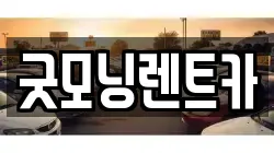 굿모닝렌트카