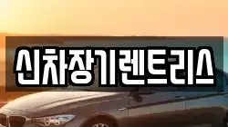 신차장기렌트리스