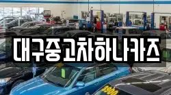 대구중고차하나카즈