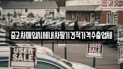 중고차매입시세내차팔기견적가격수출업체