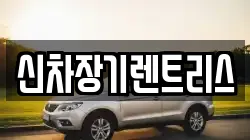 신차장기렌트리스