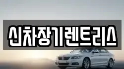 신차장기렌트리스