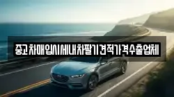 중고차매입시세내차팔기견적가격수출업체