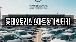 롯데오토리스 스마트장기렌터카