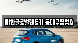 새한글로벌렌트카 동대구영업소