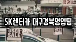 SK렌터카 대구경북영업팀