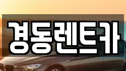 경동렌트카