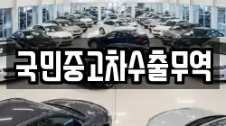 국민중고차수출무역