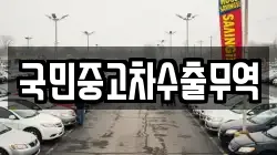 국민중고차수출무역