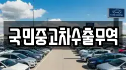 국민중고차수출무역