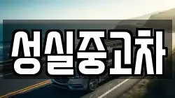 성실중고차