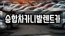 승합차카니발렌트카