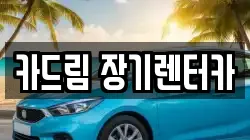 카드림 장기렌터카