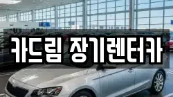 카드림 장기렌터카