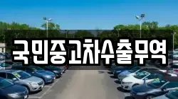 국민중고차수출무역