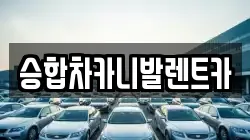 승합차카니발렌트카